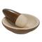 Hello Honey® Brown & Cream Reactive Glaze Stoneware Mortar & Pestle